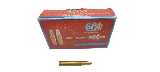 DESTO AMMO - LOT DE 24 MUNITIONS SOLOGNE CAL.9.3x62 GPA 238Grs
