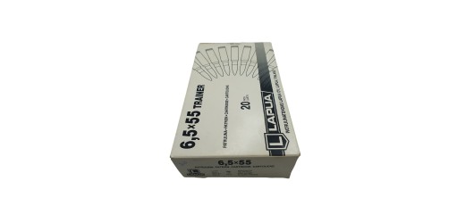 DESTO AMMO - BOITE DE 20 CARTOUCHES LAPUA CAL.6.5x55SE 100Grs FMJ
