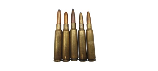 DESTO AMMO - LOT DE 58 MUNITIONS LUGER-NORMA-LAPUA CAL.6.5X55SE DIVERS OGIVES