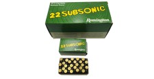 DESTO AMMO - BOITE DE 500 CARTOUCHES REMINGTON SUBSONIC RN 38Gr