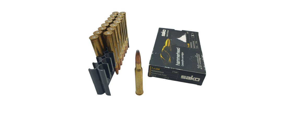 DESTO AMMO - BOITE DE 16 MUNITIONS SAKO CAL.7x65R HAMMERHEAD BONDED 170Grs