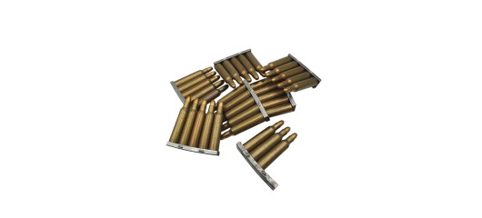 DESTO AMMO - LOT DE 33 CARTOUCHES MILITAIRE SPECIAL TIR REDUIT CAL.6.5x55SE AVEC CLIP