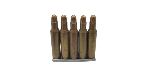 DESTO AMMO - LOT DE 33 CARTOUCHES MILITAIRE SPECIAL TIR REDUIT CAL.6.5x55SE AVEC CLIP