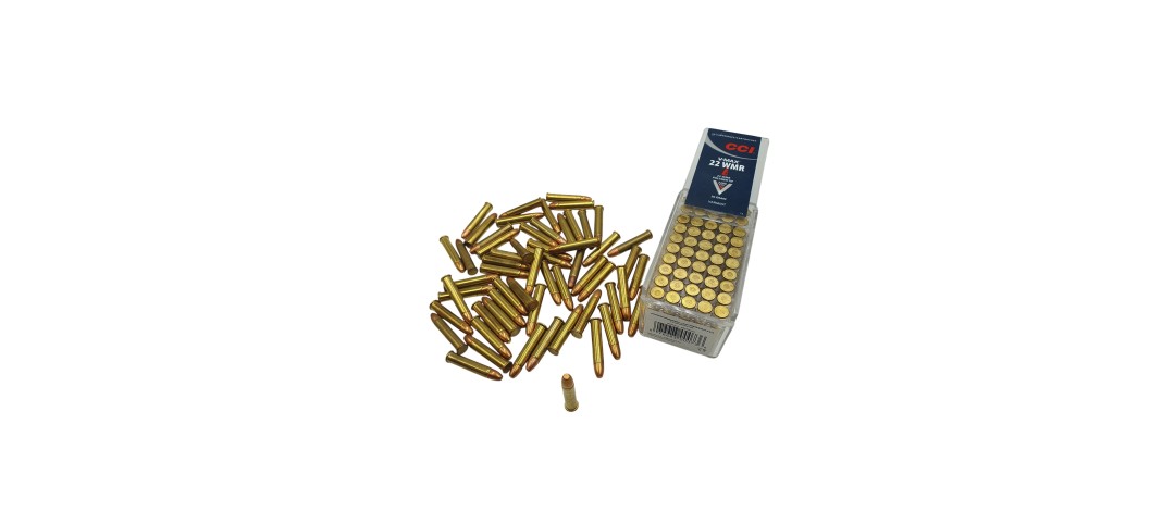 DESTO AMMO - LOT DE 108 MUNITIONS CALIBRE 22MAGNUM OGIVES DIVERSES