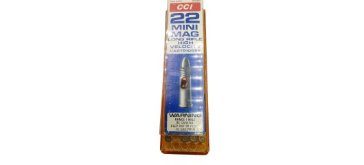 DESTO AMMO - LOT DE 295 MUNITIONS CCI MINI MAG CALIBRE 22LR OGIVES HP ET RN
