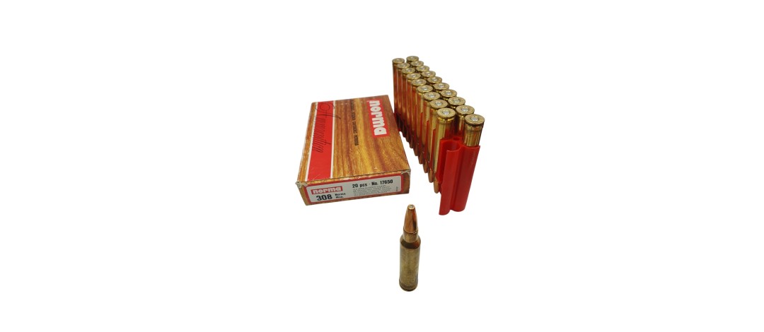 DESTO AMMO - LOT DE 40 CARTOUCHES NORMA CAL.308 NORMA MAGNUM OGIVES VULKAN et SILVERBLIXT