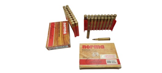 DESTO AMMO - LOT DE 40 CARTOUCHES NORMA CAL.308 NORMA MAGNUM OGIVES VULKAN et SILVERBLIXT