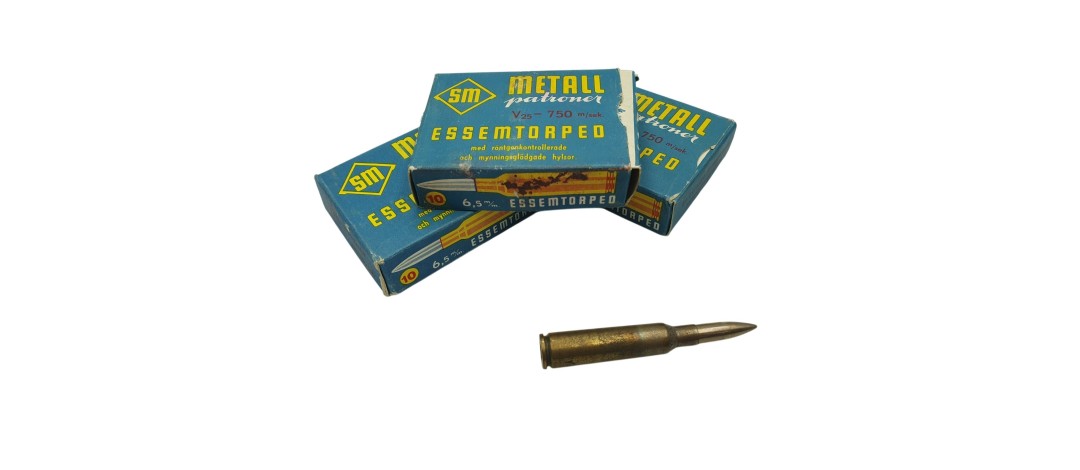 DESTO AMMO - LOT DE 30 CARTOUCHES SM CAL.6.5X55SE OGIVE SPITZER