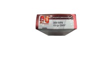 DESTO AMMO - BOITE DE 20 CARTOUCHES HORNADY SUPERFORMANCE CAL.308WIN GMX 150Grs