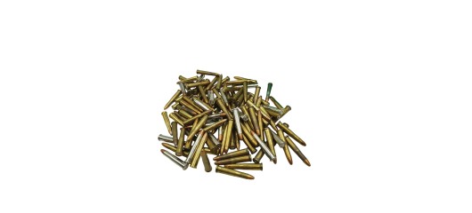DESTO AMMO - LOT VRAC DE 110 MUNITIONS CAL.22HORNET SP+FMJ