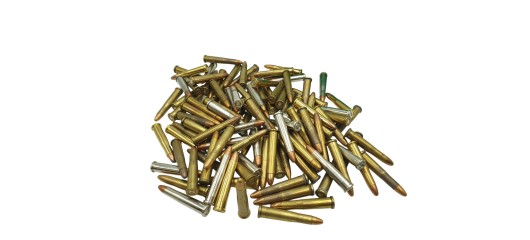 DESTO AMMO - LOT VRAC DE 110 MUNITIONS CAL.22HORNET SP+FMJ