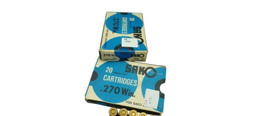 DESTO AMMO - LOT DE 32 CARTOUCHES SAKO CAL.270WIN FMJ 130GRS