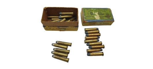DESTO AMMO - LOT DE 29 MUNITIONS DE COLLECTION RWS 32-20WCF