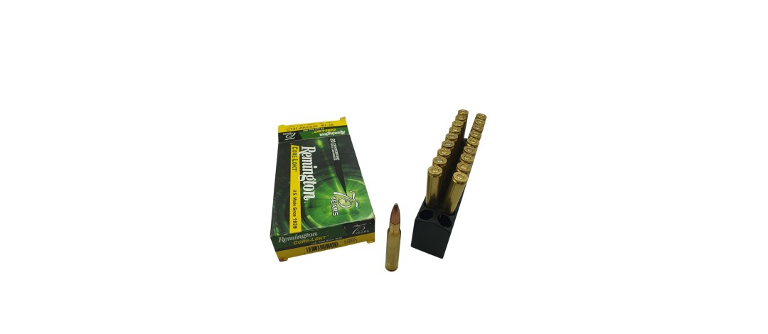 DESTO AMMO - BOITE DE 19 CARTOUCHES REMINGTON 30-06 CORE-LOKT 180GRS