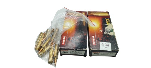 DESTO AMMO - LOT DE 29 MUNITIONS NORMA CALIBRE 270WSM DIVERS OGIVES