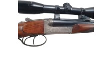OCCASION - MAGNIFIQUE CARABINE DOUBLE EXPRESS CHAPUIS PROGRESS 7X65R + CANON 20/76