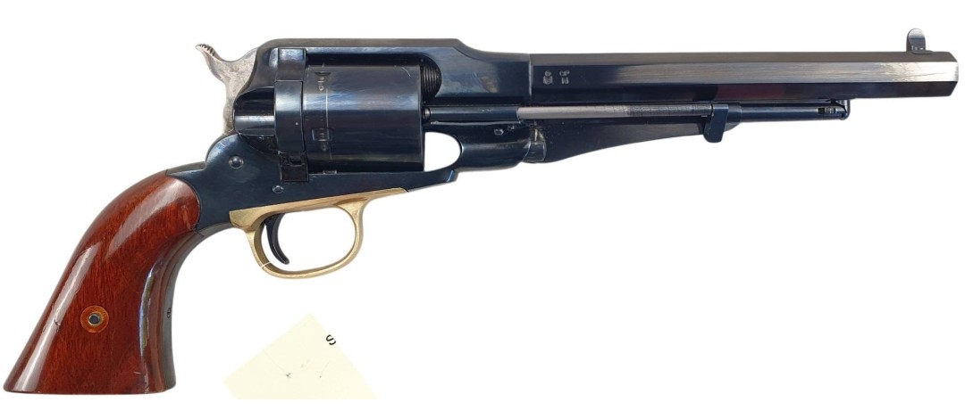 OCCASION - REVOLVER UBERTI 1858 ARMY CONVERSION 44-40 CANON 8"