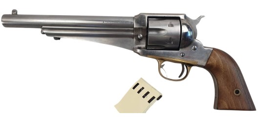 OCCASION - REVOLVER UBERTI 1875 ARMY POLI BLANC CAL.44-40 CANON 7"1/2