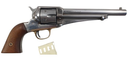 OCCASION - REVOLVER UBERTI 1875 ARMY POLI BLANC CAL.44-40 CANON 7"1/2
