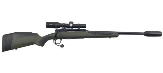 OCCASION - SUPERBE PACK SAVAGE IMPULSE LINEAIRE 308WIN + HAWKE ENDURANCE 1-4x24 + MODERATEUR FREYR DEVIK
