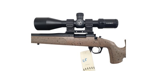 OCCASION - CARABINE BERGARA B14HMR GAUCHER .308WIN + LUNETTE ELEMENT TITAN 5-25x56 + MODERATEUR ASE UTRA