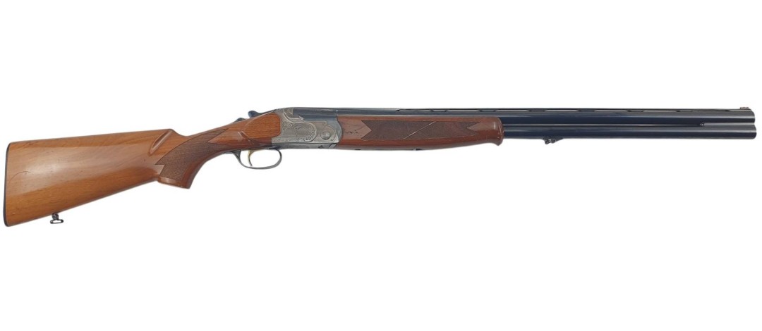 OCCASION - FUSIL SUPERPOSÉ LANBER CAL.12MAGNUM EPREUVE ACIER