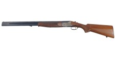 OCCASION - FUSIL SUPERPOSÉ LANBER CAL.12MAGNUM EPREUVE ACIER
