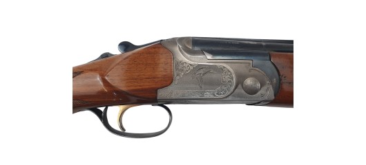 OCCASION - FUSIL SUPERPOSÉ LANBER CAL.12MAGNUM EPREUVE ACIER