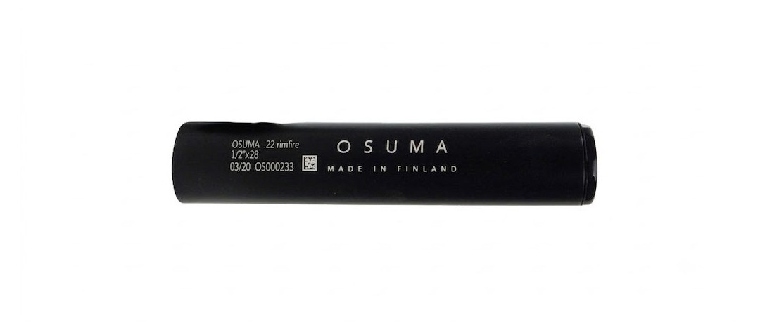 MODÉRATEUR DE SON 28dB OSUMA RIMFIRE 22LR FILETAGE 1/2x28UNF