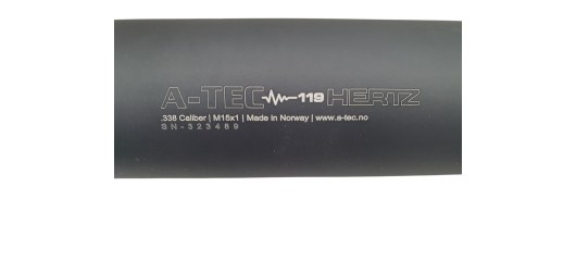 DESTO MOD - MODERATEUR DE SON A-TEC HERTZ 119 .338 FILETAGE M15x100