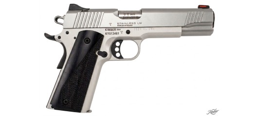 KIMBER SURPRISE ! PISTOLET KIMBER 1911 LW STAINLESS ARCTIC CAL.9x19