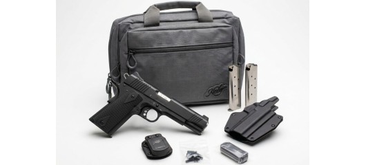 KIMBER SURPRISE ! PISTOLET KIMBER 1911 CUSTOM LW BLACK CAL.45ACP CLUB BUNDLE