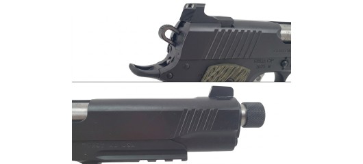 KIMBER SURPRISE ! PISTOLET KIMBER 1911 CUSTOM TACTICAL LAW ENFORCEMENT CAL.45ACP FILETÉ