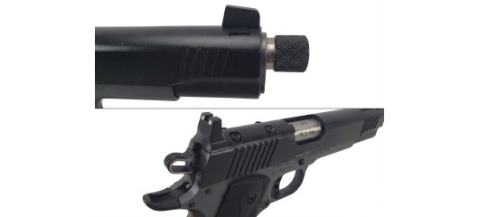 KIMBER SURPRISE ! PISTOLET KIMBER 1911 SHADOW GHOST OPTIC READY CAL.9x19 FILETÉ