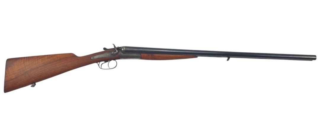 OCCASION - FUSIL JUXTAPOSE A CHIENS EXTERIEURS CAL.12/70 - TRES BEL ETAT