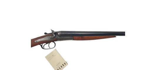 OCCASION - FUSIL JUXTAPOSE A CHIENS EXTERIEURS CAL.12/70 - TRES BEL ETAT