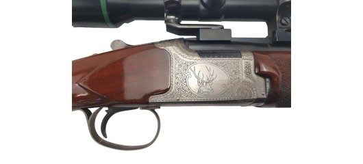OCCASION - RARE ET BELLE EXPRESS WINCHESTER GRAND EUROPEAN CAL.7X57R + SWAROVSKI