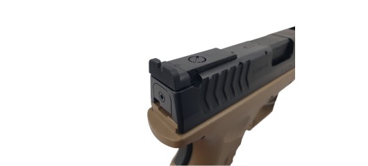 DESTO XD - PISTOLET HS-PRODUKT XDM-9 MATCH CAL.9x19 FLAT DARK EARTH - SPECIAL TIR SPORTIF