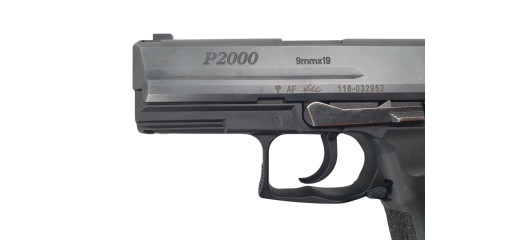 OCCASION - PISTOLET HK P2000 CALIBRE 9x19 AGRÉE TAR