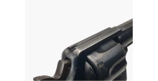 OCCASION - REVOLVER SMITH&WESSON MODEL 10-8 CALIBRE 38SP CANON 4" PLAQUETTES ERGONOMIQUES BOIS