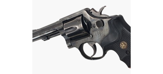 OCCASION - REVOLVER SMITH&WESSON MODEL 10-8 CALIBRE 38SP CANON 4" AGRÉE TAR 2