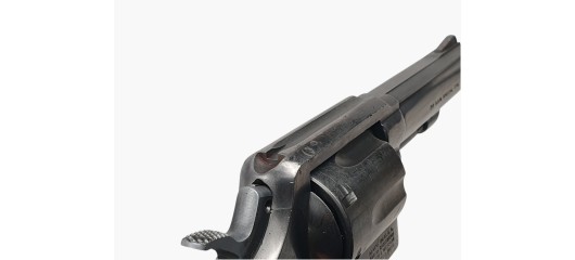 OCCASION - REVOLVER SMITH&WESSON MOD.64-3 INOX CAL.38SP CANON 4" PLAQUETTES ERGONOMIQUES BOIS
