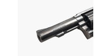 OCCASION - REVOLVER SMITH&WESSON MOD.64-3 INOX CAL.38SP CANON 4" PLAQUETTES ERGONOMIQUES BOIS
