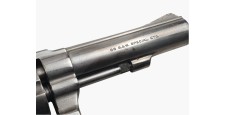OCCASION - REVOLVER SMITH&WESSON MOD.64-3 INOX CAL.38SP CANON 4" PLAQUETTES GRAND LUXE 4 ETOILES