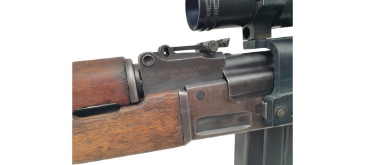 CARABINE DE TIR ZASTAVA M76 SNIPER CAL.8x57JS + LUNETTE ZRAK D'ORIGINE 13502 - CAT.C