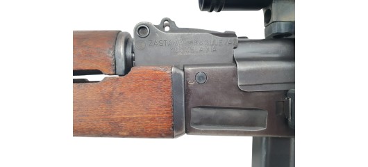 CARABINE DE TIR ZASTAVA M76 CAL.8x57JS + LUNETTE ZRAK 30182 MANQUE HAUSSE - CAT.C