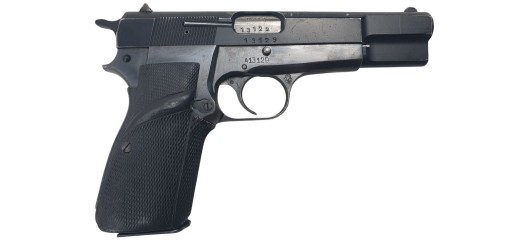 FOIRE OCCASION - PISTOLET FN HERTAL MOD GP35 CAL.9X19 - DATÉ 1944-1945