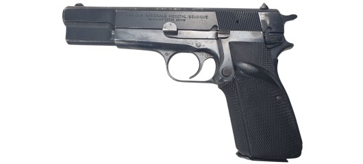 FOIRE OCCASION - PISTOLET FN HERTAL MOD GP35 CAL.9X19 - DATÉ 1944-1945