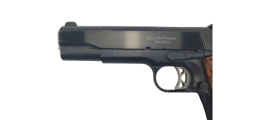 FOIRE OCCASION - PISTOLET SMITH & WESSON MODELE SW 1911 CAL.45ACP - EXCELLENT ETAT