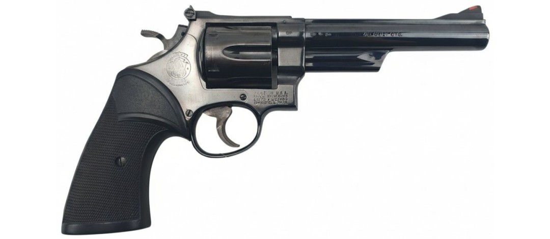FOIRE OCCASION - MAGNIFIQUE ET RARE REVOLVER SMITH & WESSON MODELE 25-5 CAL.45 COLT